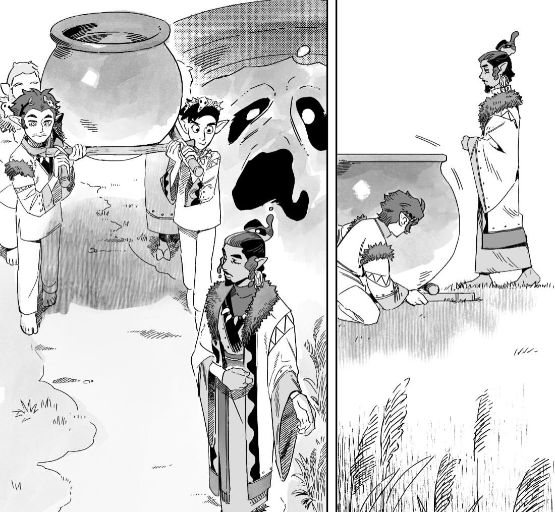 KaraXD3's tweet photo. Wait wait! 

What if they put like some kind of ritual to make amity become the abomination like darius??? https://t.co/XBrqs384Ka