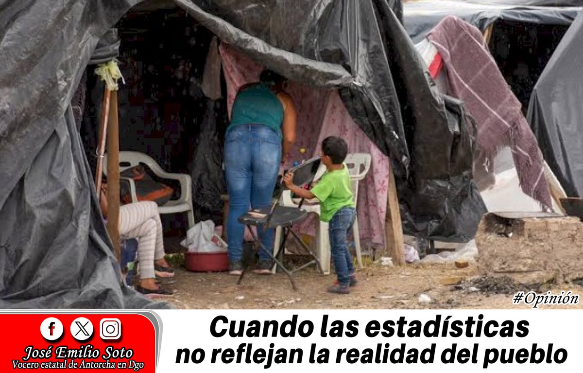 JEmilioSoto's tweet photo. #Opinión: Cuando las estadísticas no reflejan la realidad del #pueblo | "La #carencia de servicios básicos en #Durango no es producto de la casualidad o de la falta de capacidad de las familias, sino la #consecuencia de décadas de #abandono gubernamental" 
https://t.co/OivT1uxg6X https://t.co/W73YwJF0Nj