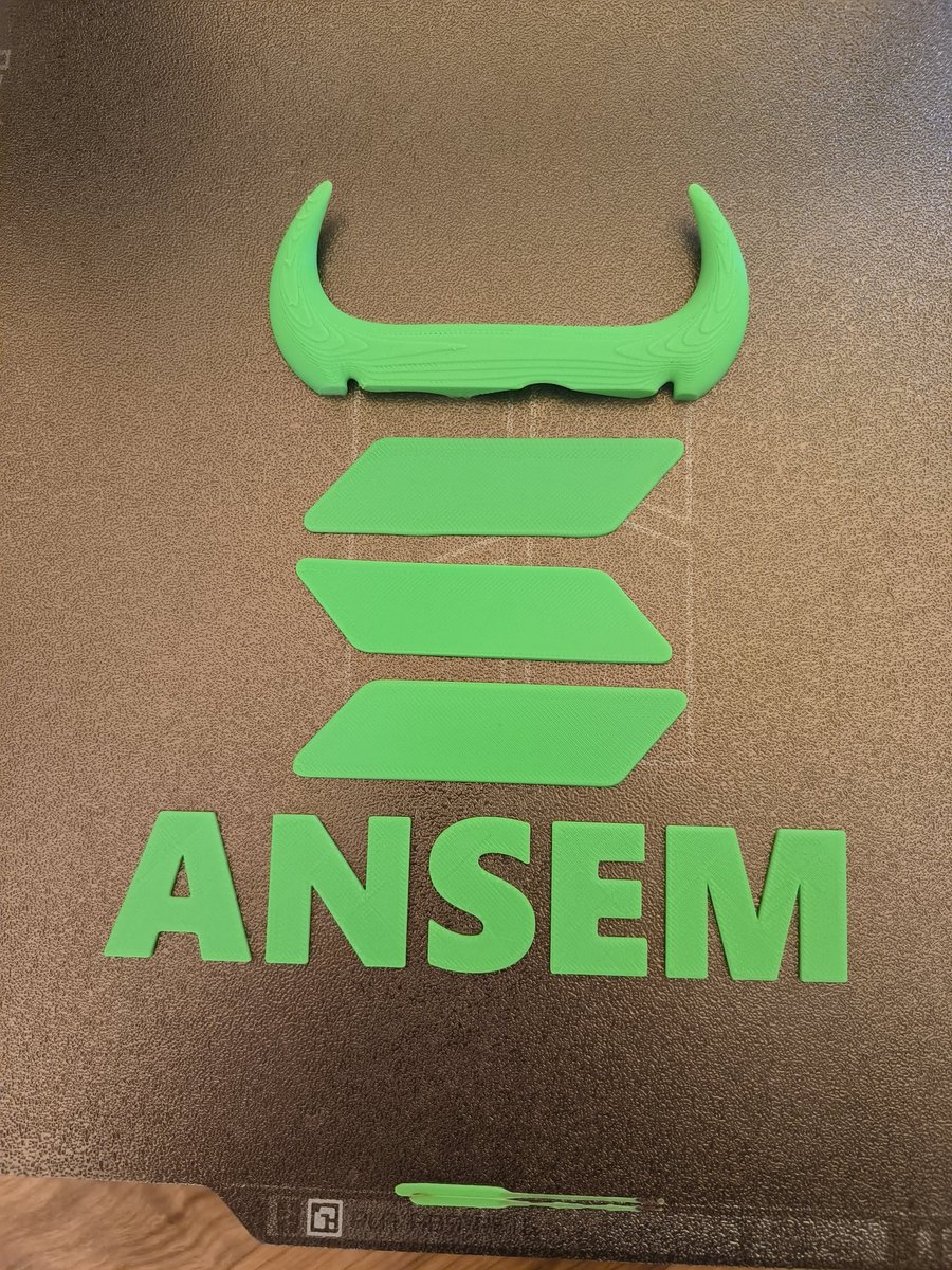 elshadshah's tweet photo. I made this video for @blknoiz06 and the #ANSEM community. ๐
I designed the $ANSEM logo in 3D, printed it, and turned it into this video. This is my way of showing respect and support for the community. Hope you see it one day. ๐
#ANSEM @solana #sol https://t.co/h8DpiTmUjk