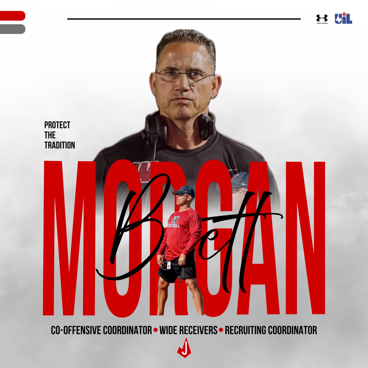Coach Hughes tweet media