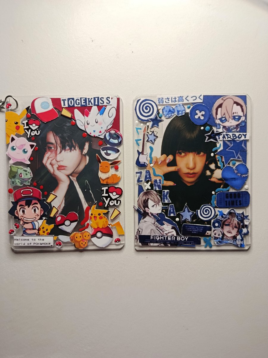 walliemedia's tweet photo. alguns toploaders personalizados que fiz hoje. Caso queira encomendar seu toploader é só me chamar na dm. 

🏷️ toploader, pokémon, princesa jujuba, hora de aventura, zanka, Gachiakuta, anime, Kpop, collector https://t.co/Hab9A1VBfE