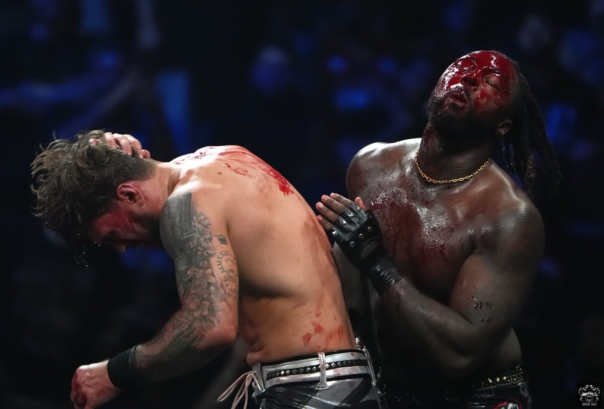 AmberNicoPhoto's tweet photo. Will Ospreay and Swerve Strickland
@WillOspreay @swerveconfident @AEW @BodyslamNet
#AEW #forbiddendoor https://t.co/ggNCBmw0it