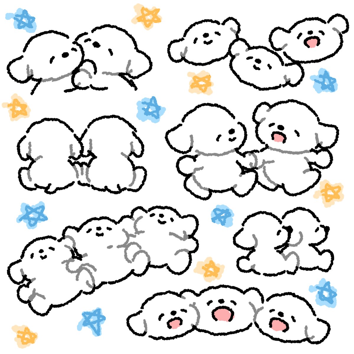 sugokuii_'s tweet photo. なかよし🐶 https://t.co/dr3SWcGBw7