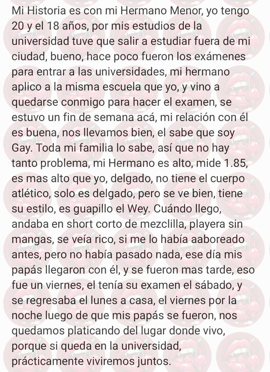 Relatos_ChaqW's tweet photo. #RelatosChaqueteros
#RelatosGay
#RelatosCachondos 

"Fin de Semana entre Hermanos"... 👀

Dejen sus RT y MG 🥵🔥 https://t.co/Mvr3FqZOqt