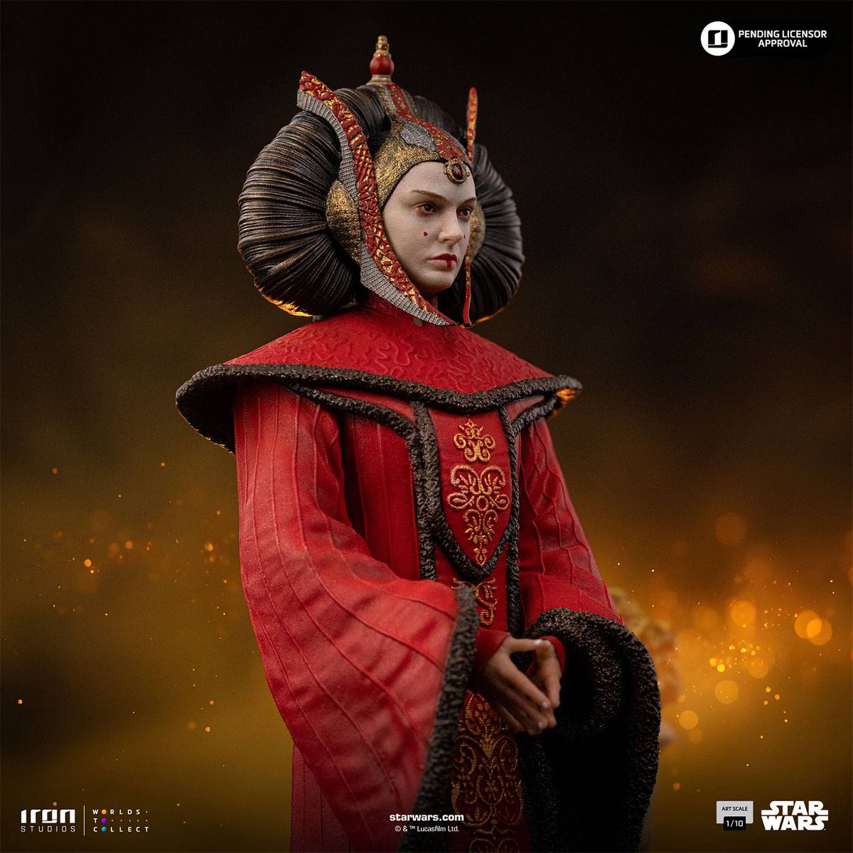 Nin_Nin_Game's tweet photo. Queen Amidala reigns supreme! 👑

From Star Wars: Episode I – The Phantom Menace, Queen Amidala joins Iron Studios’ 1/10 scale Art Scale series. This statue perfectly captures her regal presence.
Pre-order now👉 https://t.co/8Nirv9Tj94

#StarWars #QueenAmidala #IronStudios #ArtScale #Collectibles #GalacticEmpire