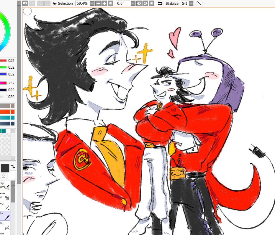 Sprinqlz's tweet photo. I didn’t sketch them in a moment 
#spamtenna https://t.co/DHalQXeK28