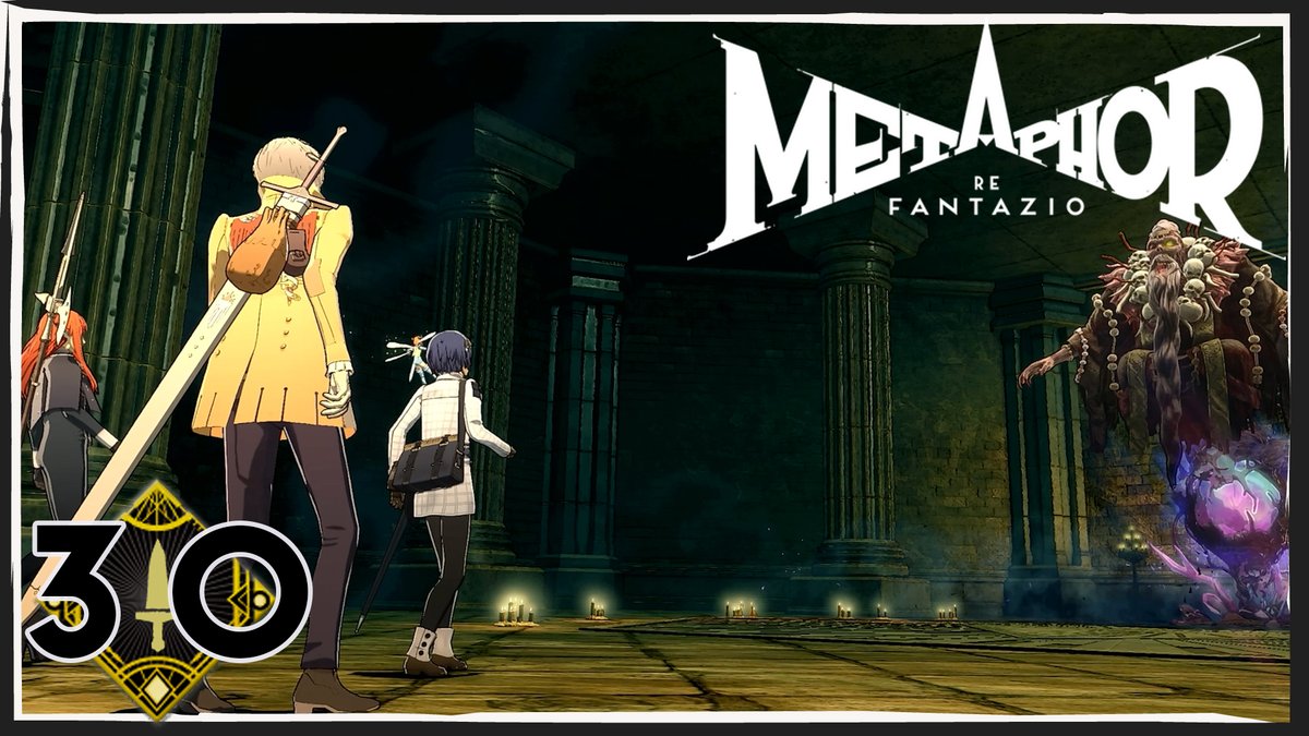 Lord_Michiru's tweet photo. New Metaphor ReFantazio video is out!!! We go into the Catacombs again for a necklace and some...bones?

https://t.co/F36jErFWtO https://t.co/IxKzlxBeoj