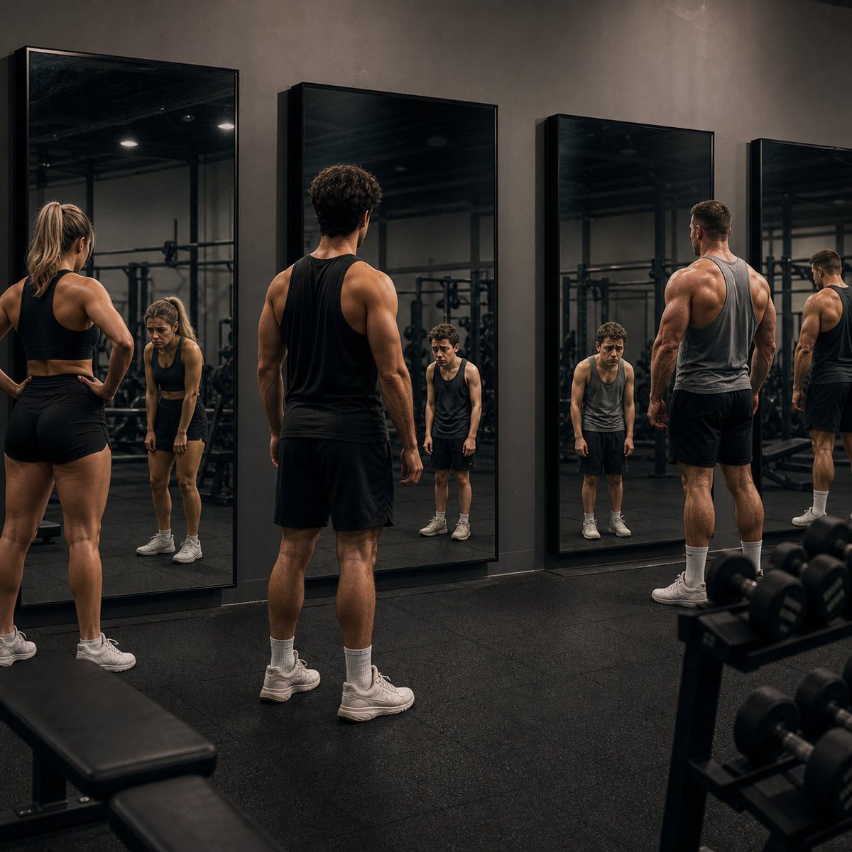 A5omic's tweet photo. Startup idea: gym mirrors that remove your pump in real time https://t.co/Lg8ROMWgq2