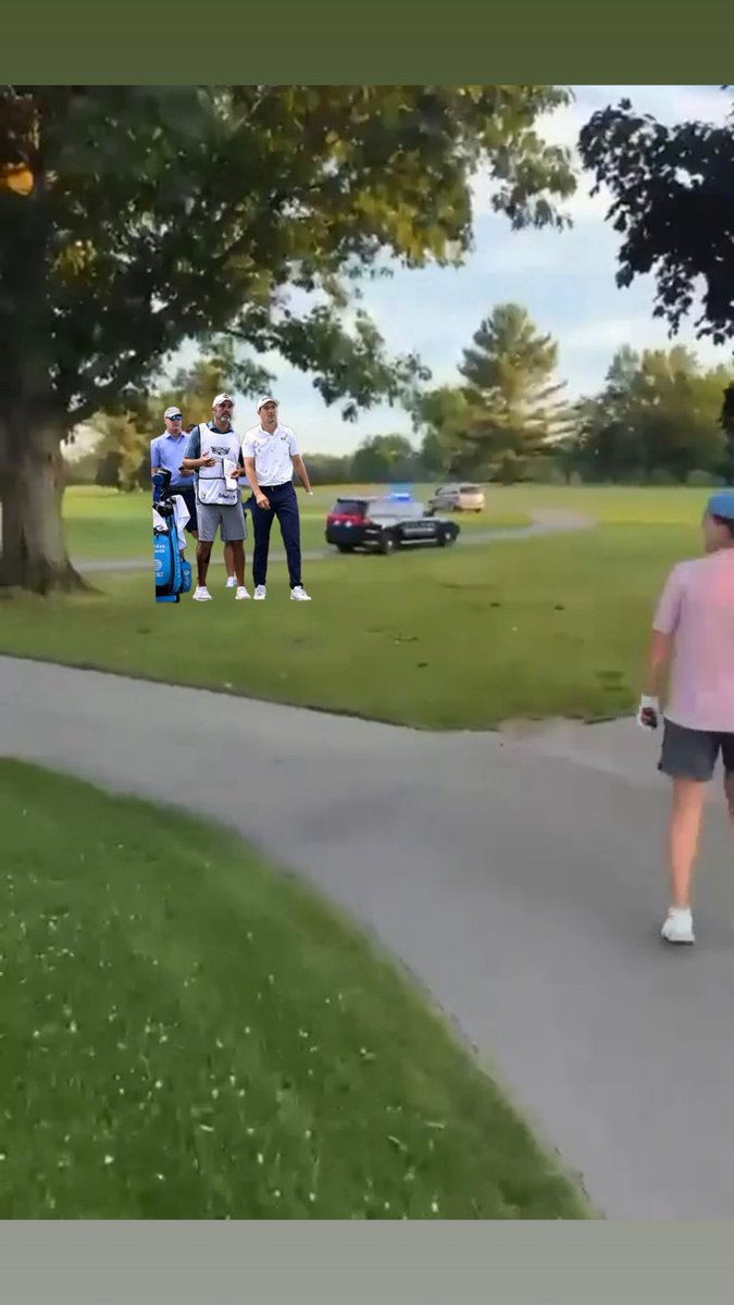 CuckandPuck's tweet photo. โActive shooter currently in Hudson, Ohio. But letโs go over to Spieth on 9.โ #inthehole https://t.co/9Z8VajRqXQ