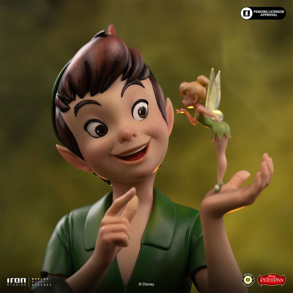 Nin_Nin_Game's tweet photo. Fly to Neverland! 🧚‍♀️

Peter Pan &amp; Tinker Bell join Iron Studios’ Vintage Collection in 1/10 scale, capturing the timeless charm of classic Disney artwork.
Pre-order now https://t.co/xW5drUWtnk

#PeterPan #TinkerBell #Disney #IronStudios #VintageCollection #Collectibles https://t.co/iTm8CYd9dv