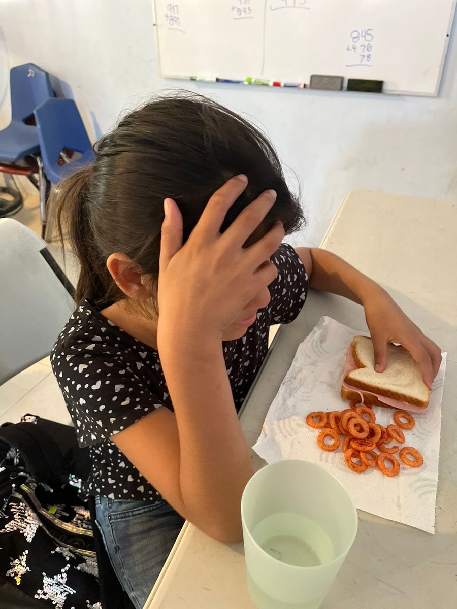 TheImmCoalition's tweet photo. 1.) Wonderful day providing sandwiches, juice, and snacks to migrant and asylum-seeking kids in need at the Southern Border. https://t.co/EndG1M2Hva