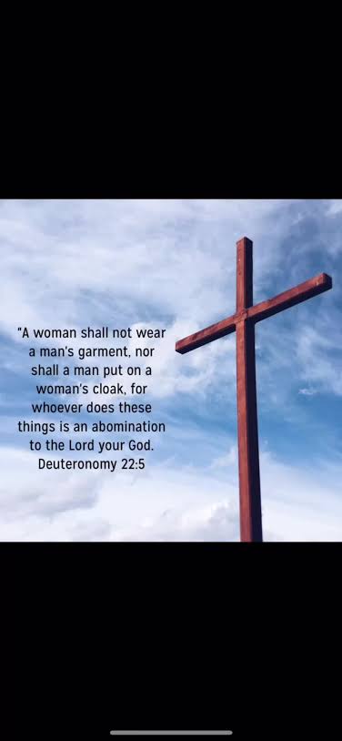ESixus's tweet photo. @libsoftiktok Says here that she's an abomination to God. https://t.co/l8En6JQxCW