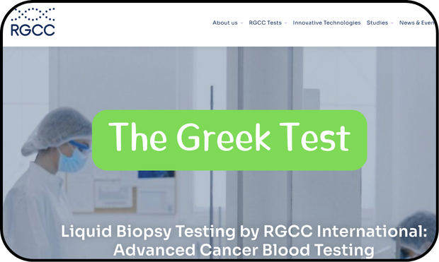 HealthCommons1's tweet photo. RGCC - the Greek Test.
Many people with cancer do this test to check what their cancer cells would most favourably respond to. They also do it the monitor whether their cancer is improving. Both tests may not be giving you what you hope for.   https://t.co/2F3rcj6nSl https://t.co/mUnlOqljTP