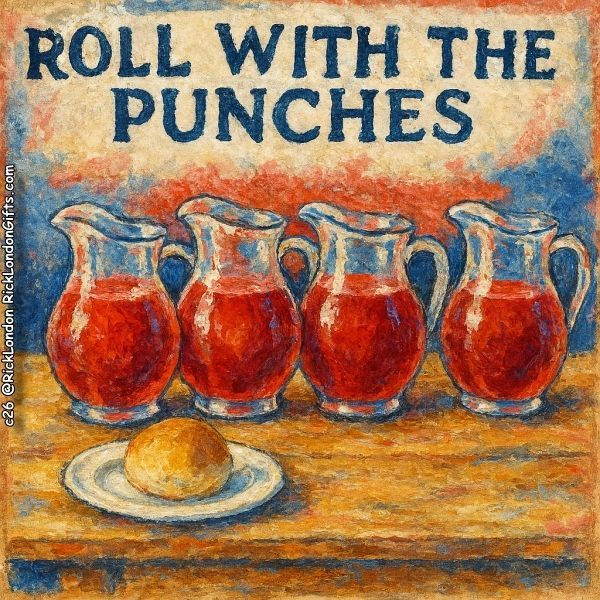 ricklondon's tweet photo. Delight someone with a cartoon gift they'll actually remember — shop https://t.co/LlVioOiBsl. All items 25–40% off. #funnygifts #gifts #idioms #fruitpunch #dinnerroll https://t.co/IWTBJsbqvg