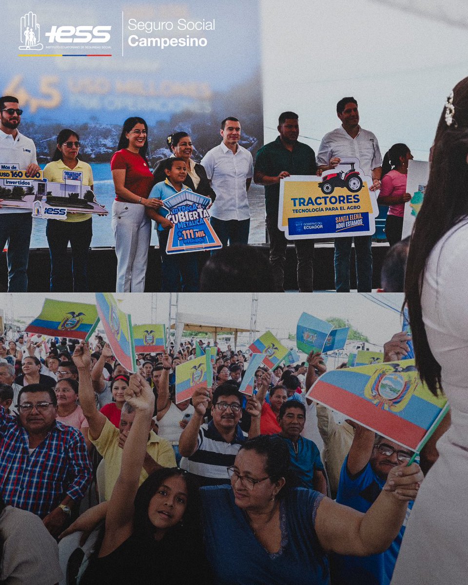 Seguro Social Campesino del IESS. tweet media