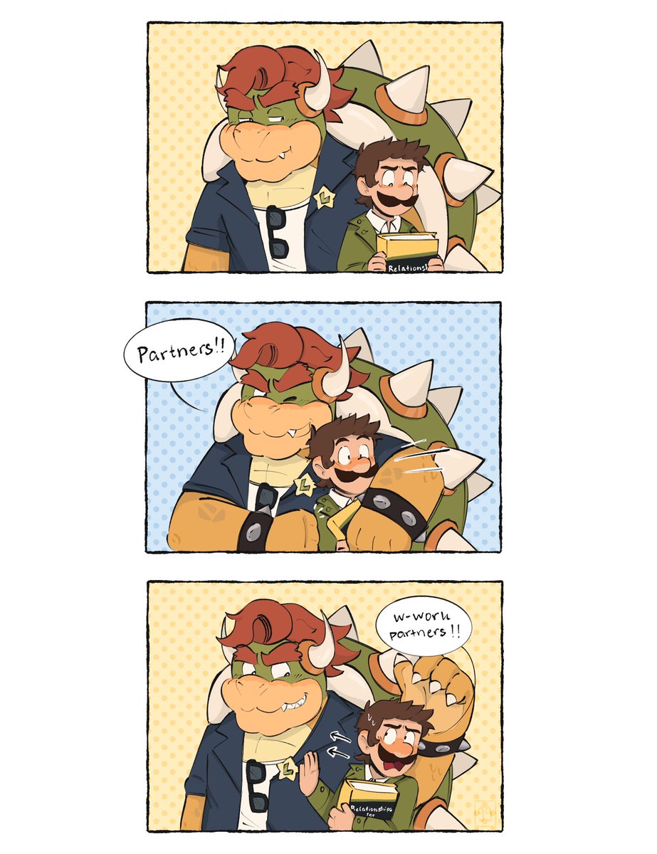 gustygardns's tweet photo. bowser don't tease him like that or he'll explode [detective au]
#bowuigi #supermario https://t.co/tPZehpHSij