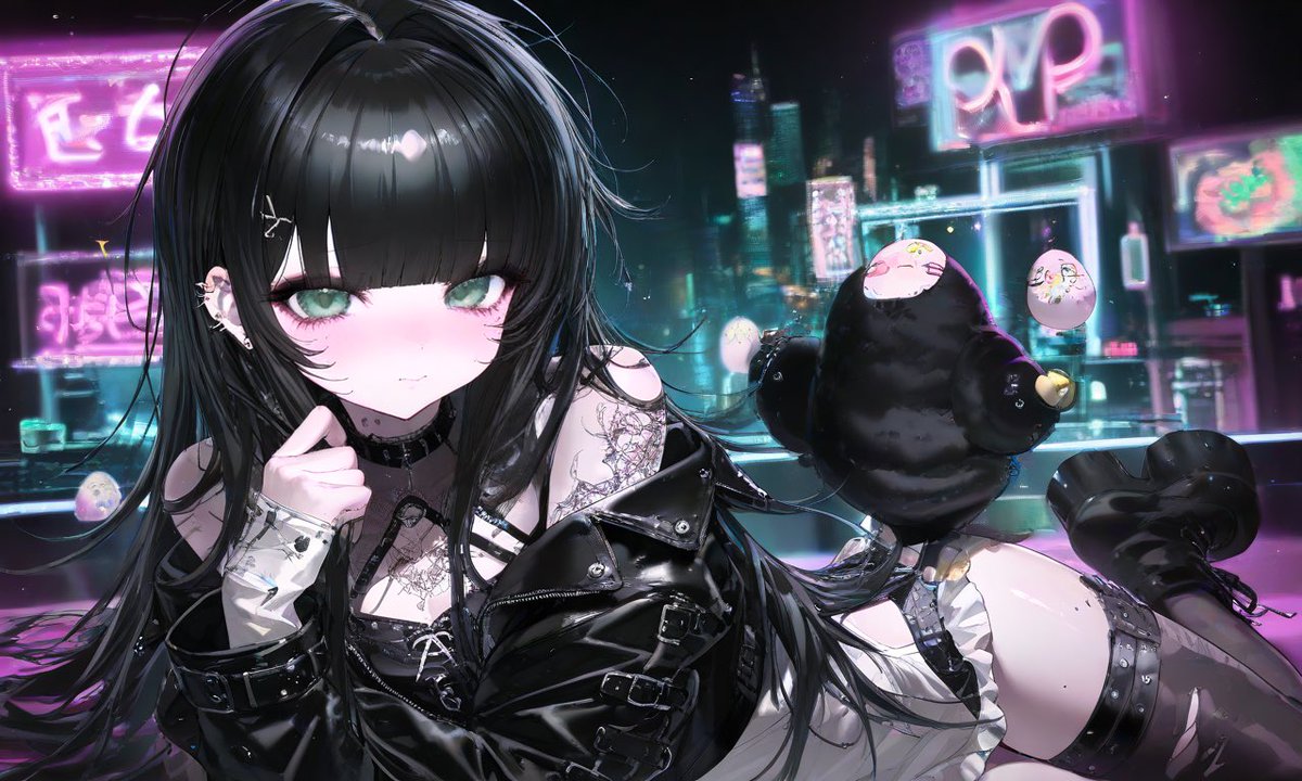Minoru4120's tweet photo. 🖤💚⛓️ https://t.co/1zbaSQwsio