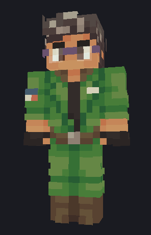 sozoglam's tweet photo. ok heres my rocktiz minecraft skin . plus a link to the original that i recolored:  https://t.co/1mdCX4BS3P https://t.co/781CaClbjy