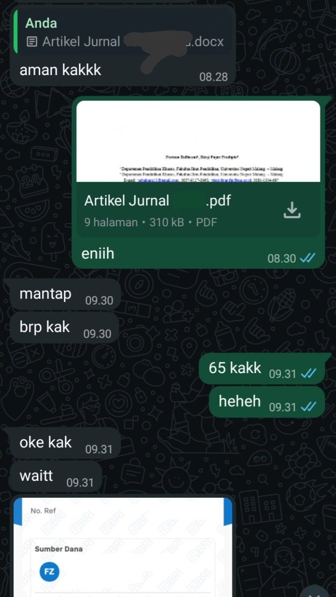 moccaz1's tweet photo. yuk yg skrisinya mau jadiin artikel jurnal https://t.co/YkTtKbN7jd