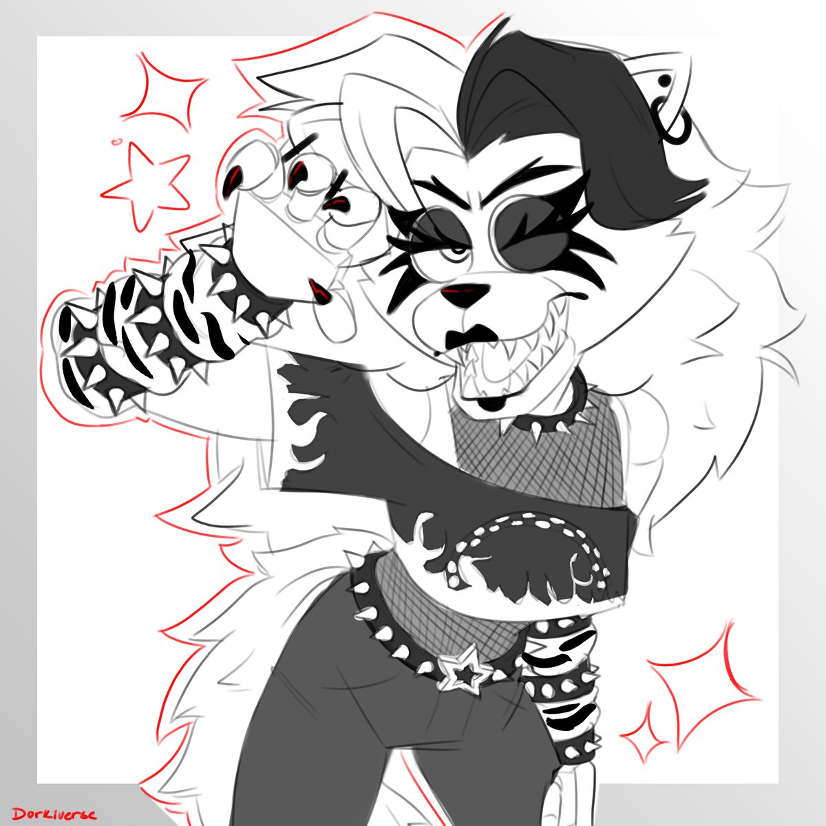 Dorkiiverse's tweet photo. drawing request of roxy https://t.co/v4AiTLbBum