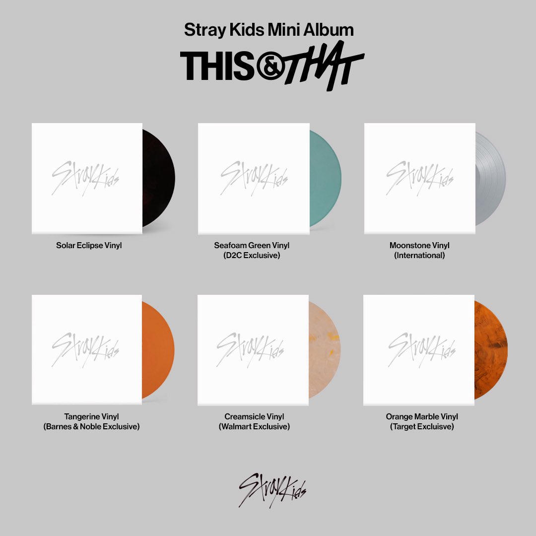 StrayKids [THIS & THAT] スキズ、取り急ぎアルバム形態です！店舗特典
