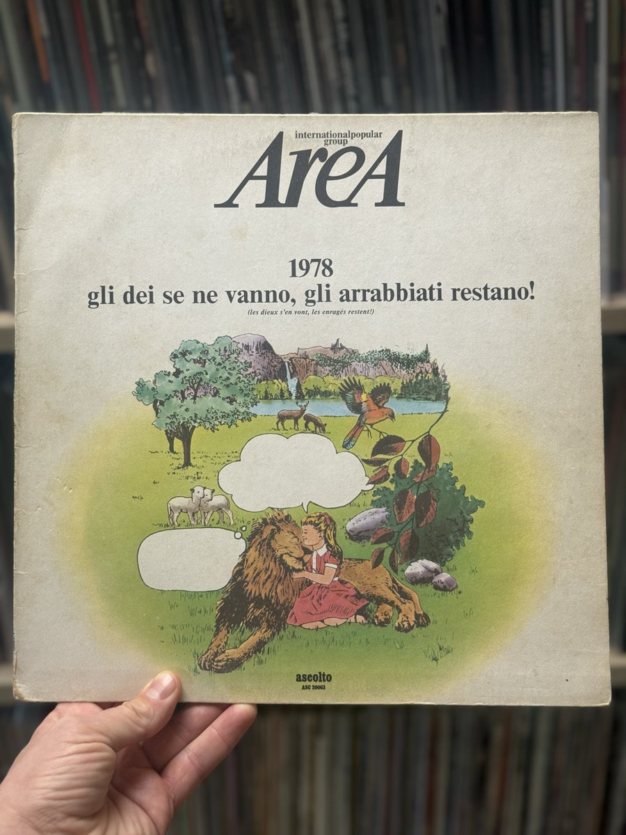 ZTextremeMetal's tweet photo. #NowSpinning
#VinylCollection
-Area
-gli dei se ne vanno, gli arrabbiati restano!
-1978
-Progressive Rock/Fusion Jazz
https://t.co/hM66a7so8n
#ProgressiveRock 🇮🇹 #ItalianProg
#FusionJazz #Experimental #VOCALS
#Guitar #Bass #drums #Piano #horns
#Synth #AvantGarde 🤘🏻🔥🔥🤘🏻 https://t.co/jQKafBSAVS