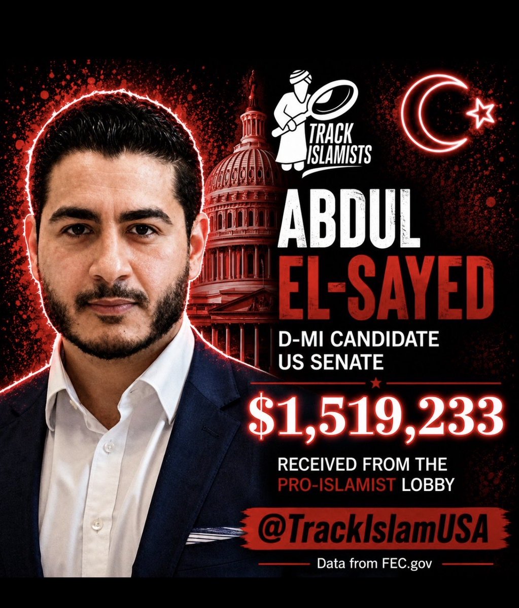 MuslimBann's tweet photo. @HaleyforMI Why did you not attack him for taking the Muslim money? You need to lean into this hard. He is a fucking terrorist https://t.co/aD9YTWbsVs