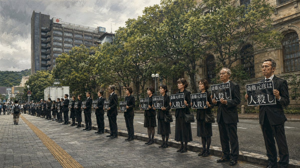 frescobaldi1635's tweet photo. これのきっかけになったのは、為政者が自分を批判した一般市民に対する言論弾圧である。
このような写真が8月10日に出版予定の「兵庫県政問題」の中表紙に採用されるらしい。 https://t.co/4sgy6ZUWL7