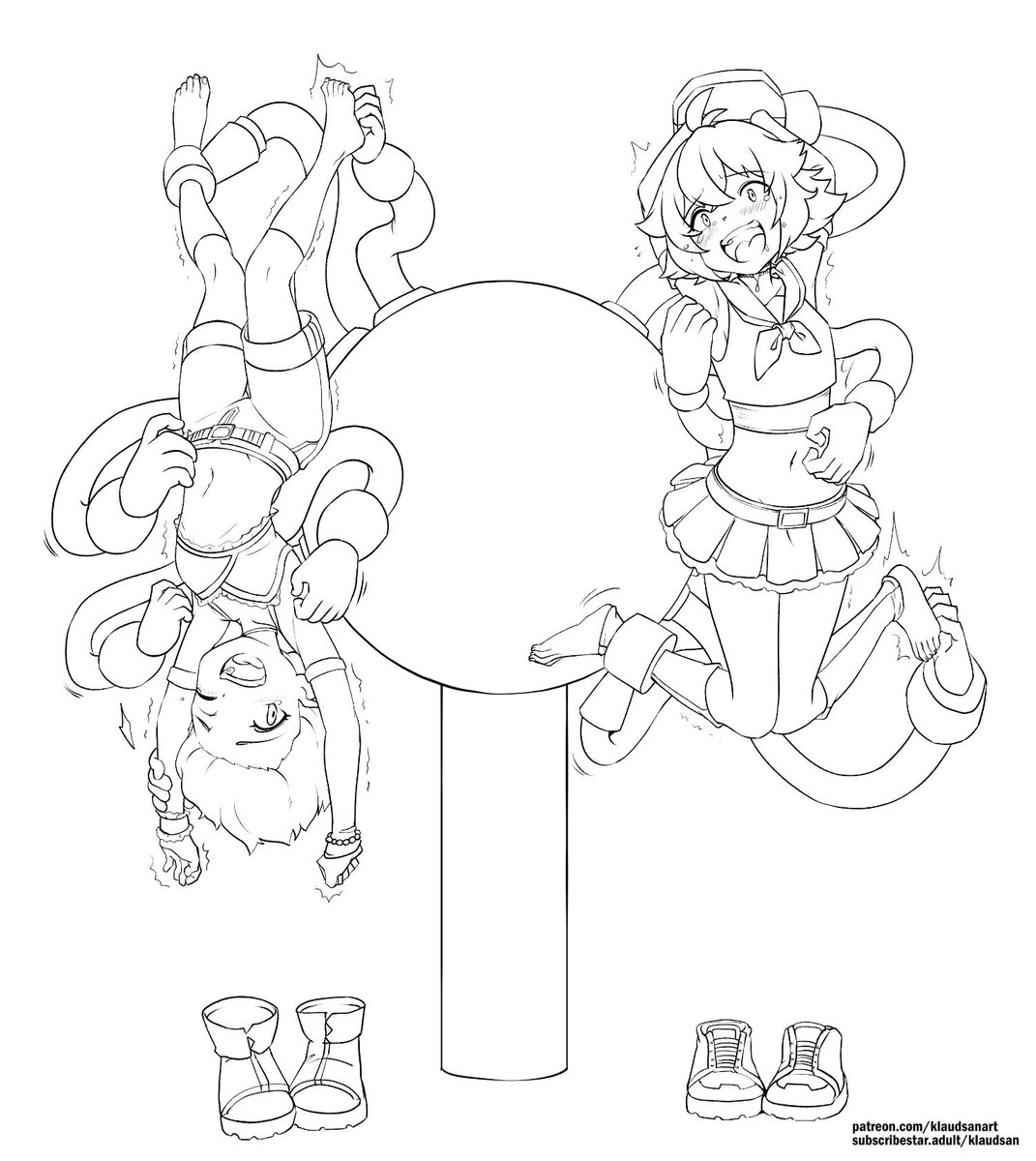 klaudsanart's tweet photo. Eruza and Erisa https://t.co/RsaE7LvVEx