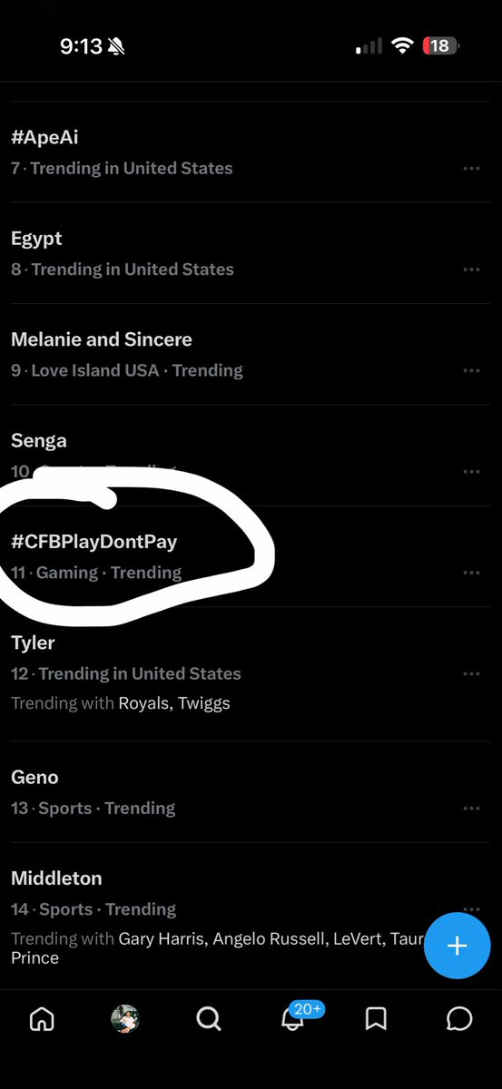 gmanskiyoutube's tweet photo. Wild. Keep making noise until @EASPORTS does what’s right

#CFBPlayDontPay https://t.co/eoe5pw5H7v