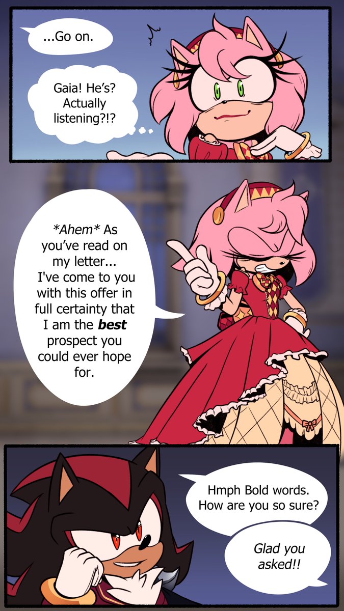 ofy_zan9's tweet photo. I’ve been working on a little comic for this idea I had a while back 🤧 

Hope you enjoy it!! 💖

⋆˚𝜗 The Proposal 𝜚˚⋆ (1/24)
#Shadamy #TheProposalAu https://t.co/1m1MhTGhVg