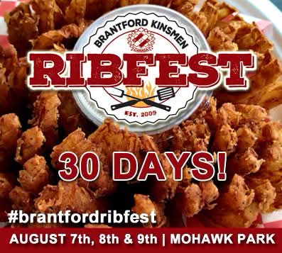 brantfordribfes's tweet photo. π¨ ONLY 30 DAYS TO GO! π¨
We're counting down to the 16th annual @BrantfordRibfes - August 7th-9th at Mohawk Park - 51 Lynnwood Drive! Enjoy 3 full days of... Read more: https://t.co/pn7954n0he π₯ #brantford #brantcounty #brantfordkinsmen #brantfordribfest #supportlocalevents https://t.co/aoHSEGiWw4