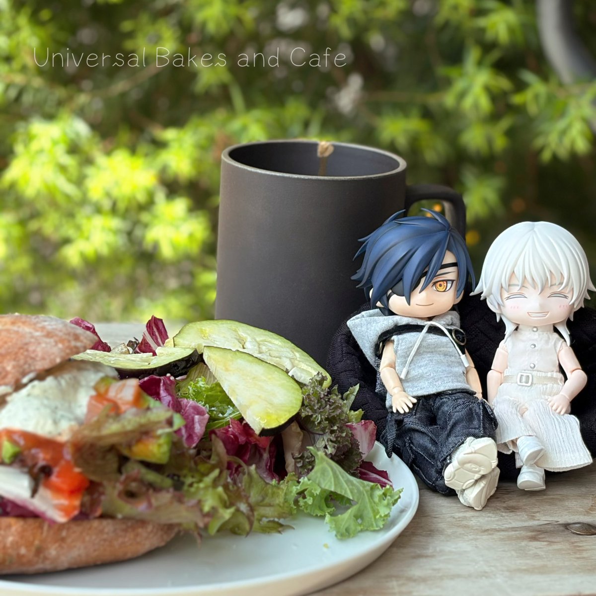 TkLove73's tweet photo. みっちゃん&amp;鶴さんとブランチ🥖🌱
アボカドサルササンド美味し〜✨
新しい一日のはじまりだ〜！ https://t.co/aZW3gyo37O