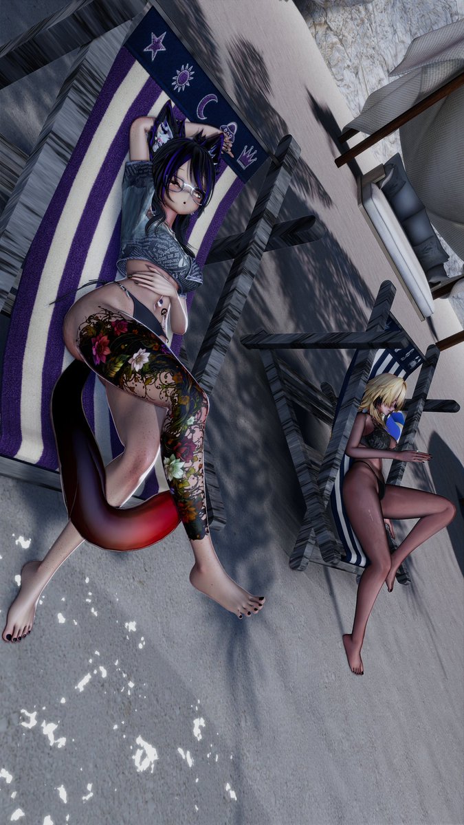 VRxFBErey's tweet photo. Nothing like a good beach day thanks for coming along~
 @Vel_003 😘
#Mayo3D https://t.co/upuaZNTn76