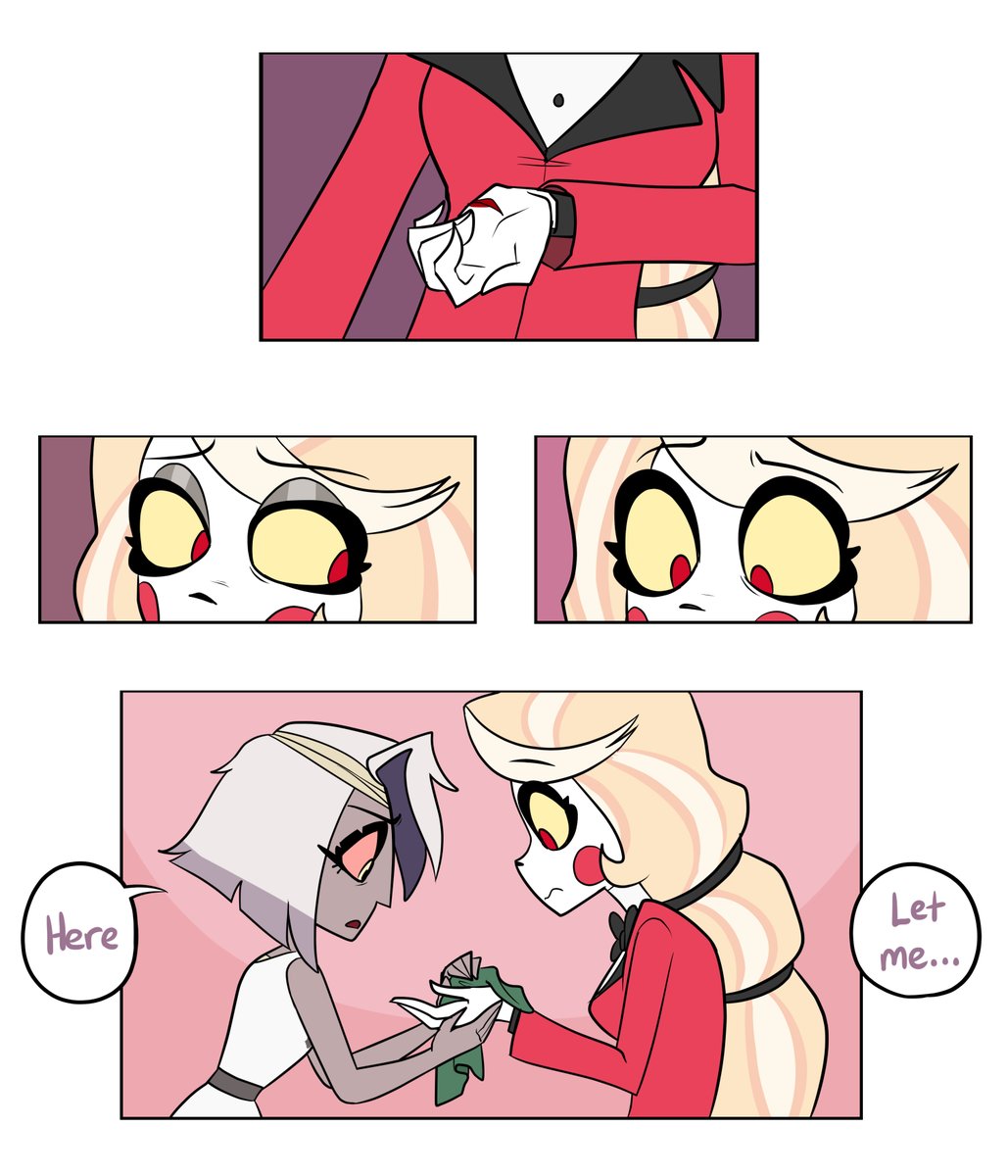 JumJamz's tweet photo. dropping my longest comic for the week on day one cuz im annoying like that (p2/2)

#VaggiWeek2026 #chaggie https://t.co/VeZgl1AsXh