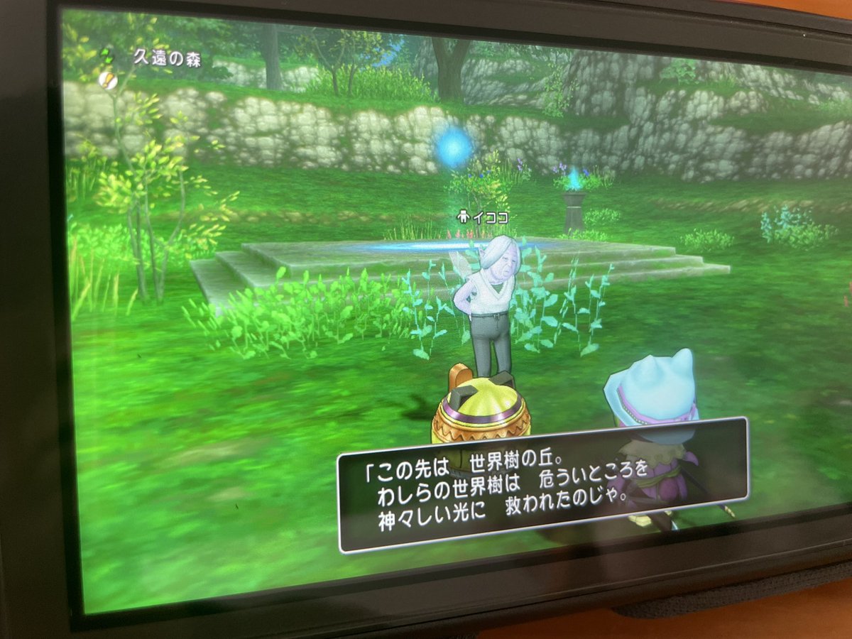 maimai_s's tweet photo. #ドラクエX
#dqx

ドラクエX、助けてください…
ストームカイザーの最後のイココに話しかけても、世界樹の頂に送ってもらえません…

ストーリーはver5の途中くらいまでは進んでます…… https://t.co/JRdIgWtJW8