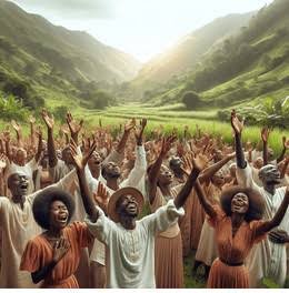 Ubutumwa_bwiza's tweet photo. 🎤Umwami ageze kw'irembo
Wabambwe ku Musaraba:

Yaje kudukorany’abe
Tubane mw ijuru.

🎤Kw'irembo
Kw'irembo
Ub’ari kw'irembo:

Nuko araje
Nuko araje
Kandi ageze kw'irembo.

🎤Ibyerekana kuza kwe
Birihuta kuboneka:

Agiye kutugabira
Kubaho kw’iteka. https://t.co/VqDETqgmRS