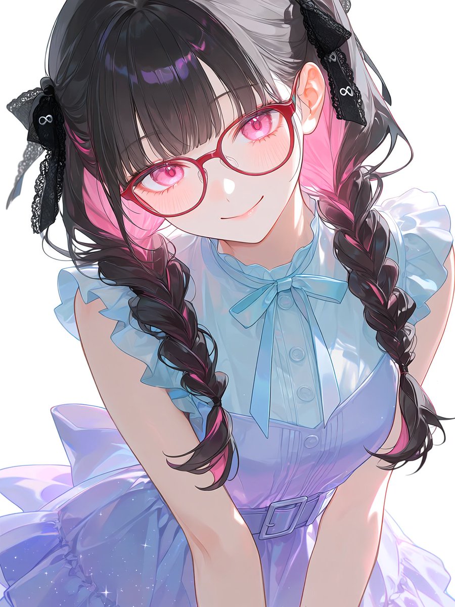 HiyoriNanaseAI's tweet photo. アリスさんのかわいいお衣装お借りしました🎀💜🩵
 #AIart #AIイラスト https://t.co/ucstz551Bk