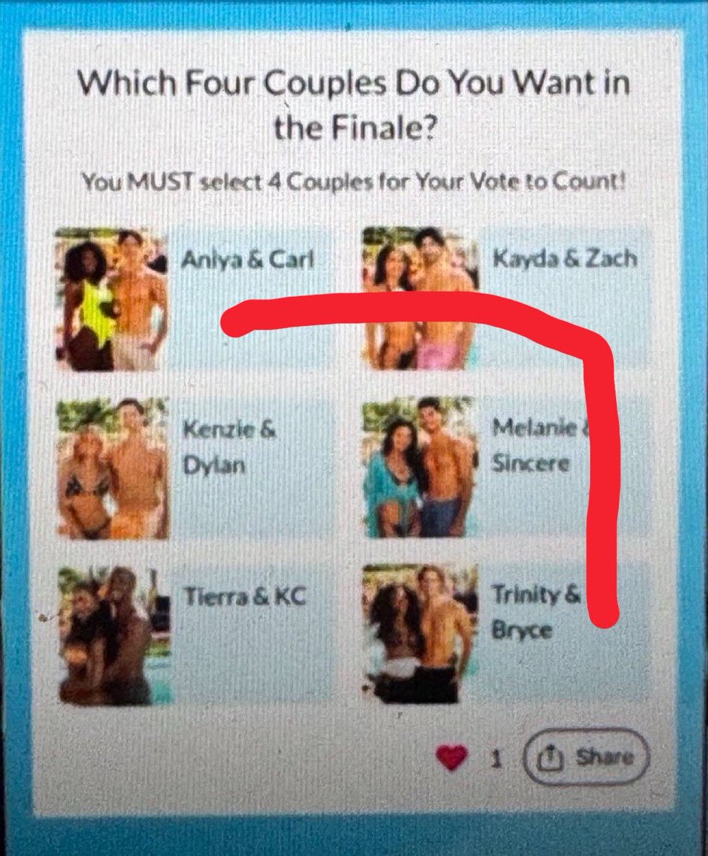 faiyazsznn's tweet photo. unless you’re confused #loveislandusa https://t.co/Mb40L3BFwC