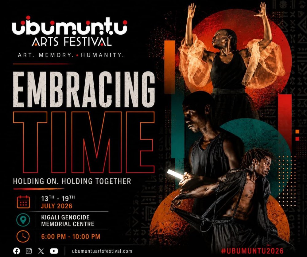 RwandaSunCom's tweet photo. Ubumuntu Arts Festival 2026 to bring global artists to Kigali
==
The @UbumuntuArtFest, one of Africa’s notable arts and cultural events, is set to open its 12th annual edition in Rwanda’s capital, Kigali, bringing together artists from across the world.
https://t.co/6SRJoLcKfi https://t.co/sWnc9vohGe