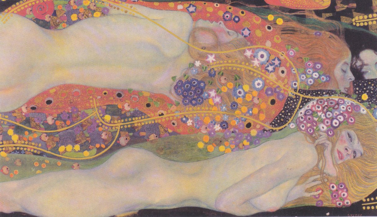 artistgklimt's tweet photo. Water Snakes II #artbots #klimt https://t.co/7yXIqdLmxh