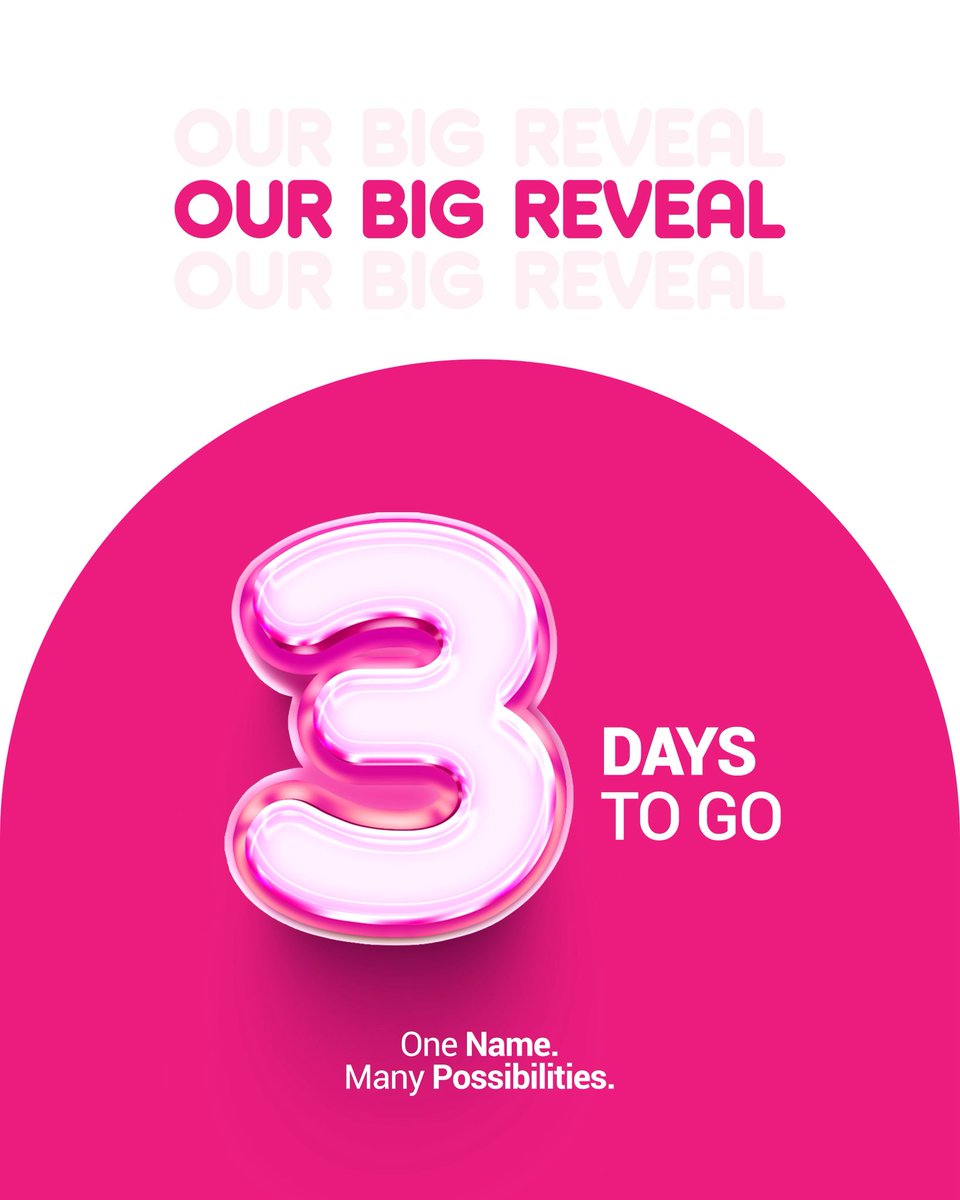 mydawaug's tweet photo. 3️⃣ DAYS to our rebrand! 💕🥳

A new healthcare experience is almost here! Tell a friend to tell a friend that we are about to launch something exciting!
#GuardianHealthPharmacy #WeDeliverCare #3daystogo https://t.co/YdOo9N65Jt