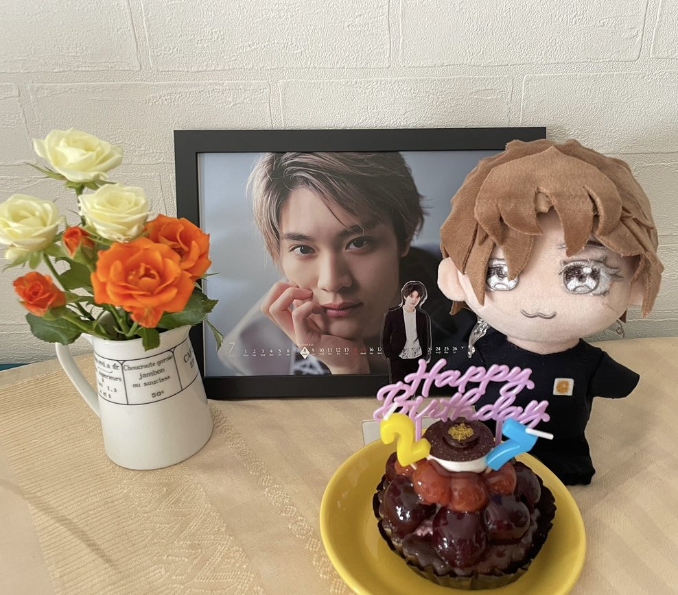 💛Happy Birthday💙 27歳おめでとう 今日を一緒にお祝いできること