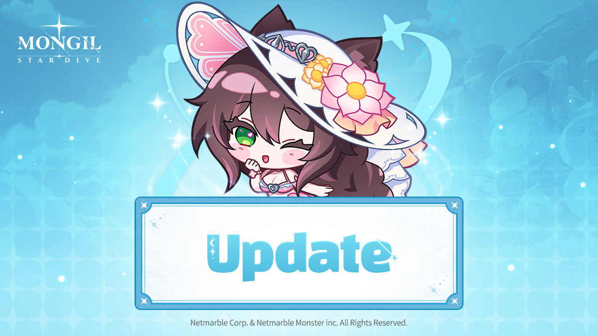 Stardive_EN's tweet photo. 📢 7/7 (Tue) Update Details Notice

On 7/7 (Tue), An Unforgettable First Summer, Summer Dive!
MONGIL: STAR DIVE's 🌊First Summer Festival🌊 has begun. 

Enjoy a refreshing splash with Francis and Verna in "Summer Lane", 
where a summer festival filled with love unfolds!

🌊Summer Festival
- An Unforgettable First Summer, Summer Dive!
🌊New 5★ Characters 
- Verna: Summer Dive!
- Francis: Summer Dive!
🌊「Legendary Monsterlings」Addition
🌊「Dispatch System」Addition
🌊Improvements
🌊New Events & Products
🌊Bug Fixes & Other Updates

Please check the notice on the Official Forum for more details regarding the update!

▶  7/7 (Tue) 「An Unforgettable First Summer, Summer Dive!」1.2 Version Update Notice
https://t.co/EXtNrrD8V6

#MONGILSTARDIVE