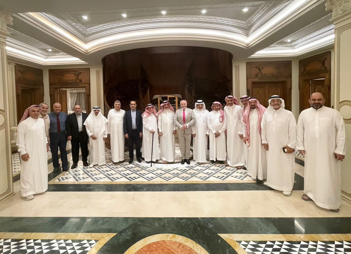 NawafAlShalhoub's tweet photo. سعدنا بتلبية دعوة الدكتور / عبدالمعين الشوا�� ،
بـ معيّة الوالد يرافقنا أبناء العمومة و الأصدقاء ،
بـ حضور المحامي الغالي د. فراس الشواف .
يوم الثلاثاء ٧ يوليو ٢٠٢٦ م . https://t.co/9RXdsHHLni