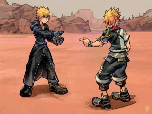 Mixylocrian's tweet photo. @raianvalerius Could be we got a Ventus/Roxas situation on our hands https://t.co/40uRGLVoVT