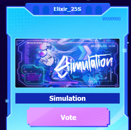 Elixir_25S's tweet photo. I made a Silver Wolf edit for this year's contest!!! W000900 in the Anime Music Video/MAD section or just search my username (same as my @). Please vote for me if y'all rock with my video! <3 Thank you.
YT Link:
https://t.co/SyC9YRl7Rd https://t.co/wIUOV6xNfl