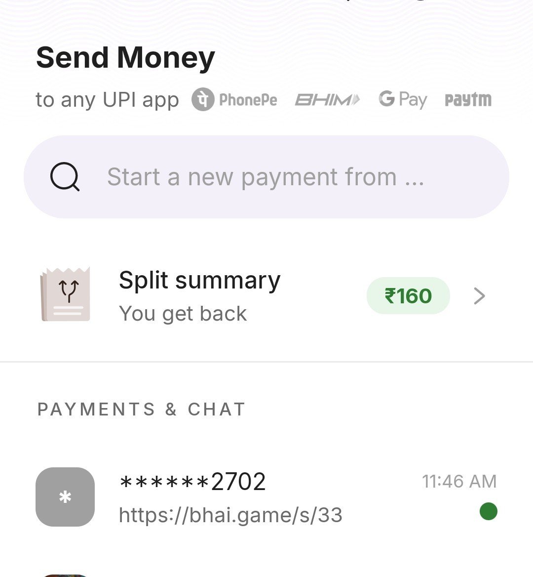 PavanForSSMB's tweet photo. Warning to all PhonePe users: If you see an unknown contact sending links like "bhai dot game", DO NOT open it. It is a scam disguised as a cashback game. If you open it, your phone could be at risk of malware or financial fraud. Stay safe! @PhonePeSupport https://t.co/NreNcIP8iJ