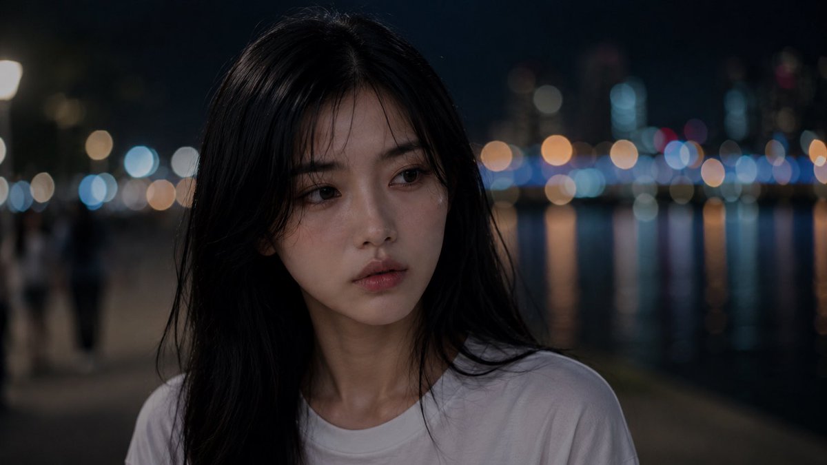 AIVEFILM's tweet photo. 현시점 AI 제작에서 느끼는 한계와 극복

1. 캐���터의 일관성
가장 중요하게 생각하는 건 같은 인물이 끝까지 같은 인물로 보이는 것입니다. 
대사가 아무리 좋아도 얼굴이 미묘하게 달라지면 바로 재생성합니다. 물론 쉽진 않습니다😇

2. 연기력 논란 (?)
가끔 예상하지 못한 감정과 억양이 나옵니다.
그래서 프롬프트 한 줄, 감정 표현 하나까지 계속 수정하며 고치고 있습니다.

3. 미장센과 컷 연결
요즘 가장 많이 고민하는 부분입니다.
컷과 컷이 자연스럽게 이어지도록
시선 하나,
손 끝의 움직임 하나,
잠깐의 정적 하나까지도 의도적으로 설계하려고 합니다.

끝으로 이 작품은 현재와 과거가 교차하며 진행되는 이야기입니다. 관계의 변화를 중심으로 천천히 쌓아가는 구조를 선택했습니다. 그래서 초반보다 후반으로 갈수록 처음의 장면과 대사들이 새로운 의미�� 다가오도록 설계했습니다. 모든 장면이 회수되는 순간을 목표로, 제작을 완성하고 싶습니다.