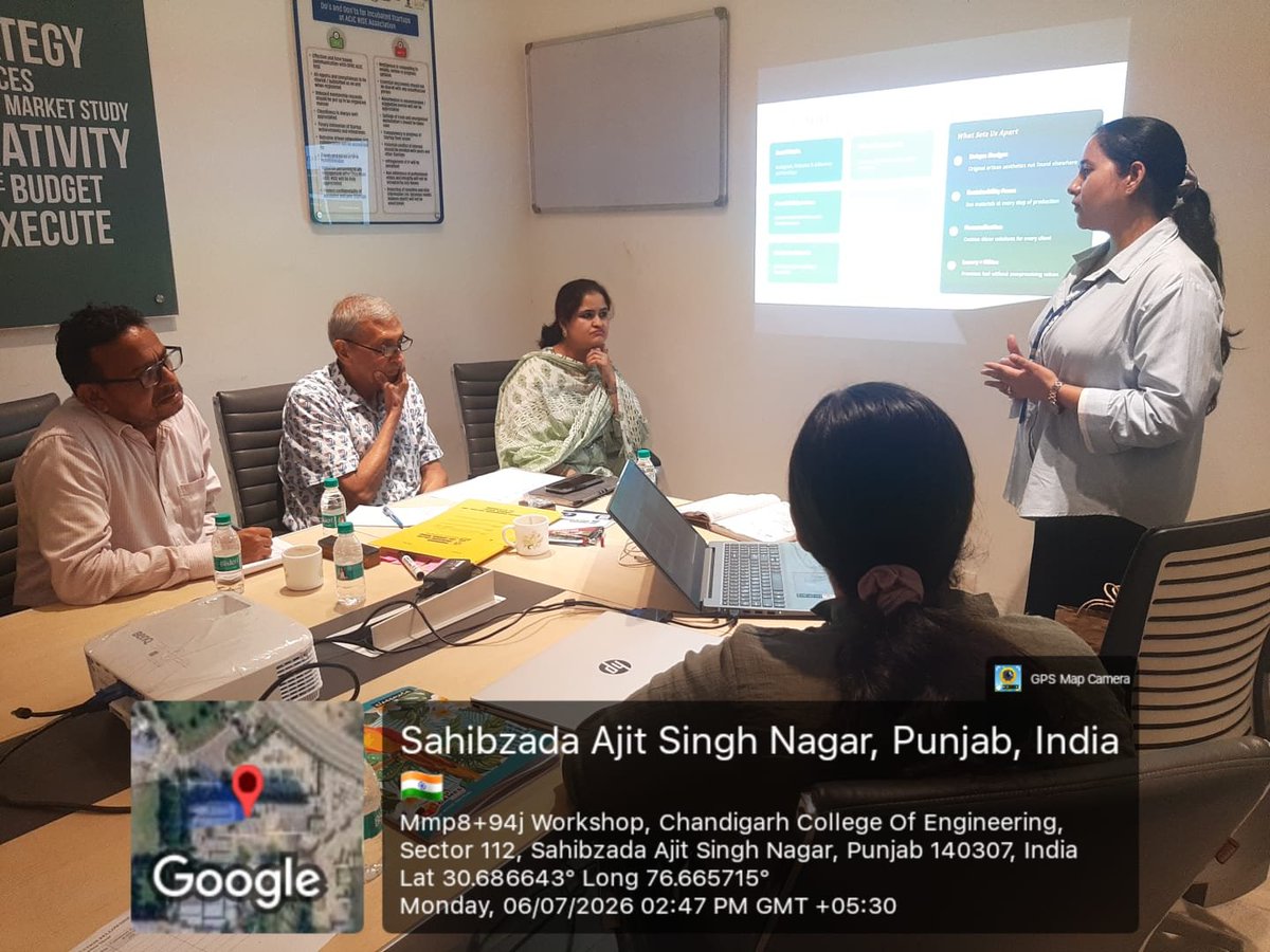 AcicRise's tweet photo. Innovation flourishes when promising ideas are nurtured through expert guidance, constructive feedback, and a collaborative ecosystem.
The Pitch Presentation Round for the Community Innovator Fellowship (CIF) was successfully conducted at the Department of RISE, CGC Landran. https://t.co/RLkuUjWtSa